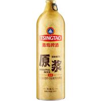 青岛啤酒 原浆啤酒 1L*2瓶*2箱