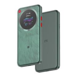 中兴 便携式热点 5G路由器  极光绿