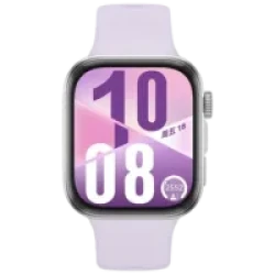 华为 HUAWEI WATCH FIT 4 智能手表 43mm 风信紫氟橡胶表带