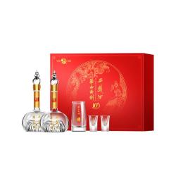 华山论剑 西凤酒纯粮凤香型10年45度精装礼盒