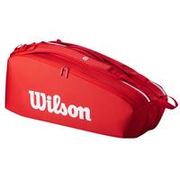 威尔胜（Wilson）网球包单双肩多功能运动休闲运动包 【25款】红白6支装.