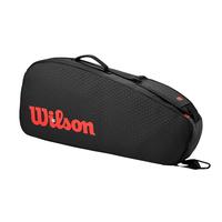 威尔胜（Wilson）网球包单双肩多功能运动休闲运动包 【25款】黑红3支装
