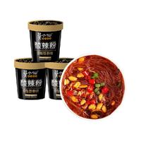 莫小仙重庆酸辣粉136g*3桶装红薯粉丝免煮冲泡速泡面麻辣速食