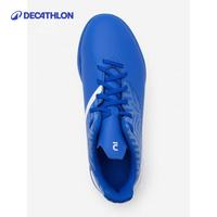 迪卡侬(DECATHLON)儿童足球鞋男童青少年装备训练鞋女IVO2 【碎钉】魔术贴款蓝色小码 37 235mm