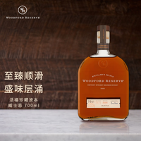 活福 Woodford 珍藏 美国波本威士忌 洋酒 1000ml 原瓶 活福珍藏波本威士忌700ml-裸瓶