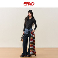 SPAO 软糯亲肤 女士打底衫
