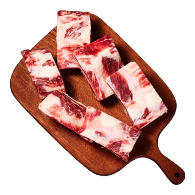 京东超市 海外直采 俄罗斯精选级多肉原切谷饲背肋排800g