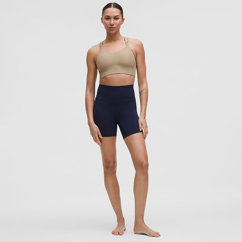 lululemon丨Like a Cloud女士长款运动内衣B/C*罗纹速干 LW2D03S