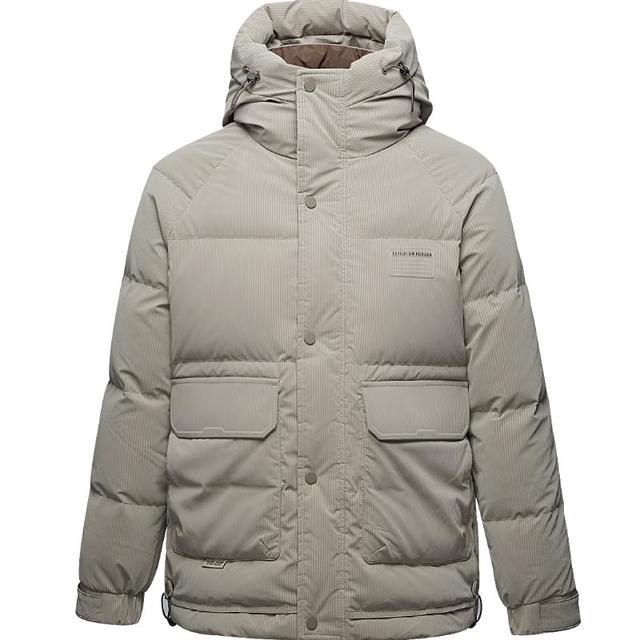 海澜之家 冬季90%绒加厚保暖连帽羽绒服