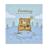 Nakabayashi 仲林 NCL 仲林 NBPK500-GS6-2 插袋式相册本 可爱小熊