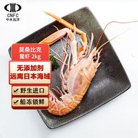 中水远洋 鳌虾鲜活捕捞无冰净重2kg活冻莫桑比克精品海鲜礼盒水产生鲜