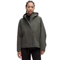 lululemon丨RepelShell 女士背部抽绳功能型外套 LW4CB3S 石板棕 L /10
