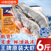 渔哥头等舱 厄瓜多尔白虾 1500g 14-17cm