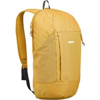 迪卡侬双肩背包城市轻户外书包小幼儿园旅行徒步暑期出游 柠檬黄-10L-侧边水壶仓