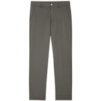 金利来【热感纤维/绒感磨毛】秋冬休闲裤男百搭加厚商务通勤长裤子 64卡其绿 32 175/80A 140-150斤