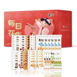 黄飞红 HUANGFEIHONG）麻辣花生米休闲零食750g（30包）5种口味 每日坚果脱油花生