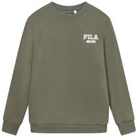 斐乐(FILA)男子卫衣秋季时尚休闲简约圆领针织套头衫男装长袖上衣 正黑色-BK L