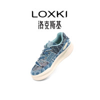 LOXKI洛克斯基帆布板鞋子男鞋夏季经典百搭透气增高休闲鞋男女同款 百纳-帆布款 40