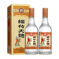 88VIP：绵竹 剑南春集团四川绵竹大曲52度金标金盒500ml*2瓶