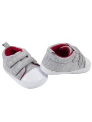 Gerber 嘉宝 适合婴儿 男女通用 婴儿学步鞋 2123111da 时尚运动鞋 缓冲垫 Sneakers Crib Shoes Newborn Infant Toddler Neutral Boy Girl Grey Neutral 3-6 Months Infant