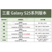 三星 Galaxy S25 Ultra 16GB+1TB 钛影黑 智能手机
