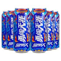 BEER/雪花 SNOWBEER 量贩组合 啤酒  super一夏 劲爽口感 500mL 6罐 500ml*6罐