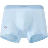 [桑蚕丝]英氏青少年儿童平角内裤7A抗菌男童女童不夹四角裤中大童