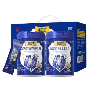 丝路驼宝 新疆骆驼奶粉 500g*2罐 高钙益生菌礼盒
