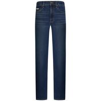 Calvin KleinJeans25春秋女士美式复古潮流ck高腰宽松阔腿牛仔裤47B936G U3N-牛仔深蓝 30