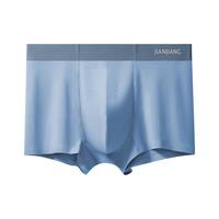 健将A类莫代尔内裤男士内裤平角裤7A长效抗菌无痕四角裤头3条装 7A抑菌-炭灰+天蓝+浅蓝 2XL