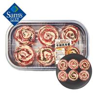 山姆自制 无品牌 国产牛排风车卷 700g