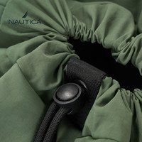 NAUTICA诺帝卡休闲双肩包耐磨耐用大容量旅游通勤男女时尚双肩包 绿色