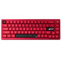 ThundeRobot 雷神 VIC68 68键 有线机械键盘 蛇年红 磁玉GAMING RGB