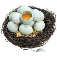 黔无双贵州长顺绿壳红心鲜鸡蛋无农残无抗生素30枚 净重2.6斤 源头直发 长顺绿壳蛋 30枚