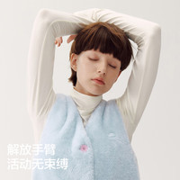 蕉内绒绒520Home动物城珊瑚绒女士背心家居服可外出保暖秋冬季马甲 【女士】水兰 L