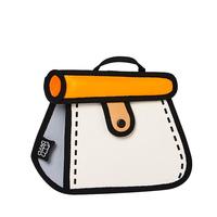 JumpFromPaper 蛋糕包二次元2D漫画斜挎包女单肩包JFP  橘色