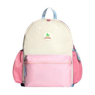 SHUKIKU儿童书包幼儿园背包防丢失轻便防泼水大容量双肩包M码 桃子果汁