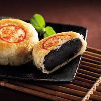 荣诚月饼散饼 潮式乌豆沙月饼100g 潮汕单个装