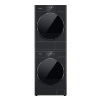 Panasonic 白月光5.0系列 F2J1+F2JR1 全变频热泵洗烘套装 黑色