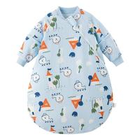 威尔贝鲁睡袋婴儿春秋纯棉新生儿睡袋儿童宝宝秋季防踢被四季通用