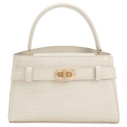 CHARLES & KEITH 鳄鱼纹凯莉包 女士手提斜挎包 Ivory象牙色 S