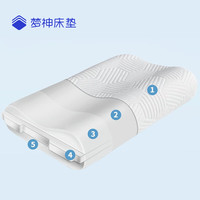 梦神旗下LAMB记忆棉枕头慢回弹成人单人枕芯太空枕记忆枕 记忆枕 A类 单只 中枕 10cm
