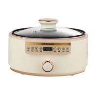 荣事达（Royalstar）电煮锅电火锅电热锅电蒸锅多功能锅多用途锅煮煎炒涮一体锅宿舍小电锅 3.5L 单锅【智能款】