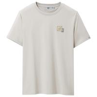 【凉感】HLA/海澜之家轻商务时尚系列短袖T恤24春夏新圆领打底男t