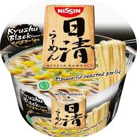日清食品日式拉面黑蒜油味碗面方便面110克