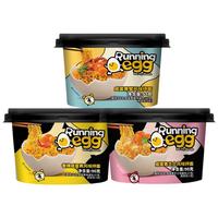 奔跑吧蛋蛋(Running Egg)越南咸蛋黄拌面组合3碗装 香辣+芝士+蟹风味 速食方便拌面