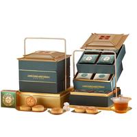 DXC 稻香村 糖醇月饼礼盒中秋月饼礼品糖醇尊礼1160g