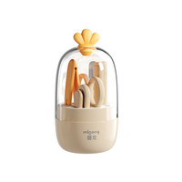 曼龙婴儿指甲剪套装宝宝指甲刀新生儿童幼童防夹肉指甲钳