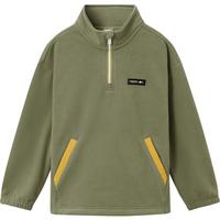 探路者儿童 TOREAD kids探路者男女童抓绒服 秋冬季款童装儿童抗静电内搭衣QACCBN95668 岩石绿 140