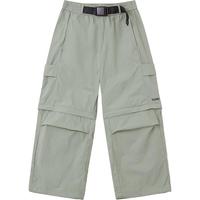 探路者儿童 TOREAD kids探路者男女童裤子 春夏季款童装儿童可拆卸运动长裤子QAMMBN85642 青灰绿 170